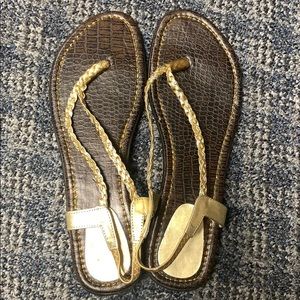 Gold Sandals